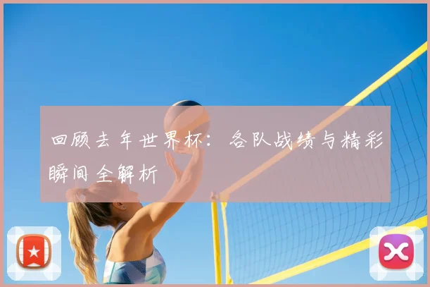 回顾去年世界杯：各队战绩与精彩瞬间全解析